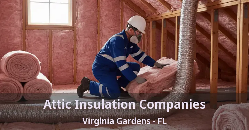 Attic Insulation Companies Virginia Gardens - FL