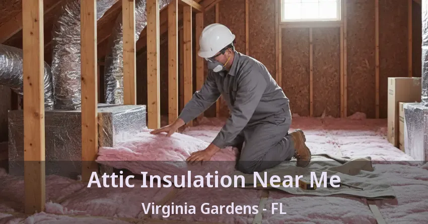 Attic Insulation Near Me Virginia Gardens - FL