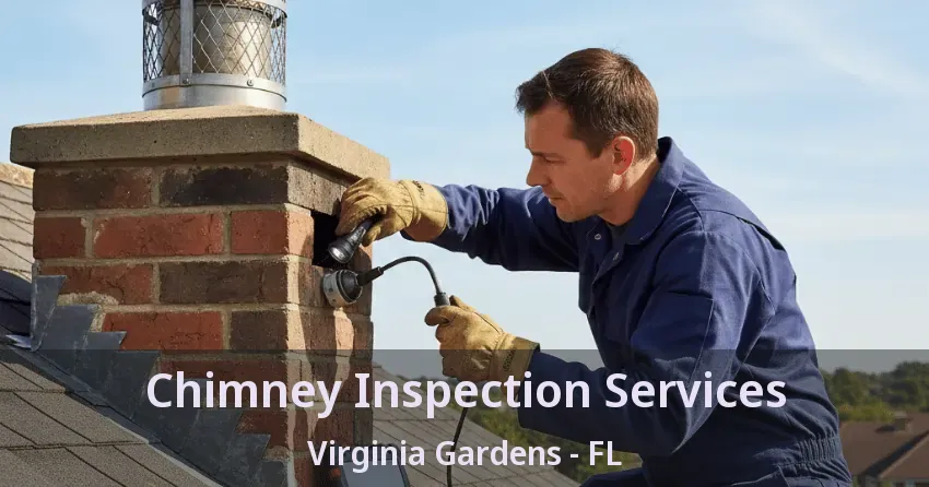 Chimney Inspection Services Virginia Gardens - FL
