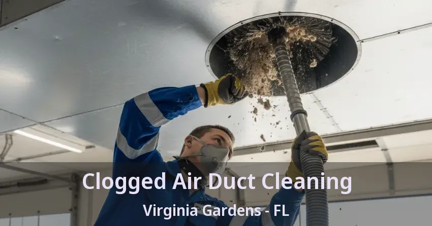 Clogged Air Duct Cleaning Virginia Gardens - FL