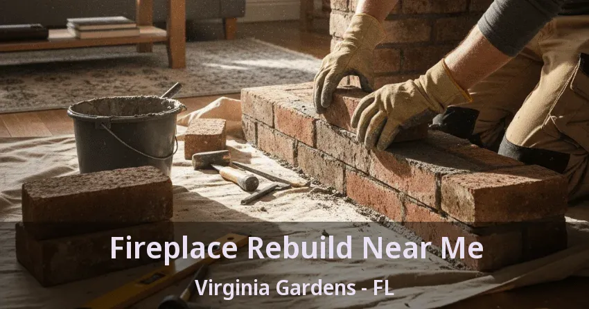 Fireplace Rebuild Near Me Virginia Gardens - FL