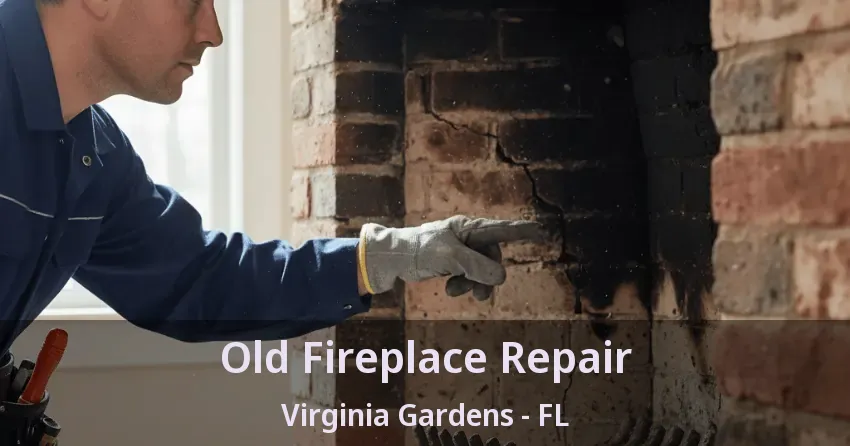 Old Fireplace Repair Virginia Gardens - FL
